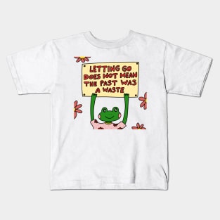 Let Go Of The Past Kids T-Shirt